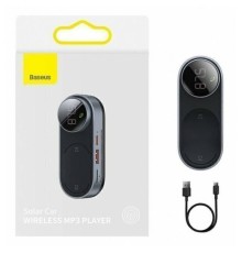 FM-модулятор Baseus Solar Car Wireless MP3 Player Black (CDMP000001)