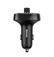 АЗП з FM-модулятором Baseus T typed Wireless MP3 Сharger  Black (CCALL-TM01)