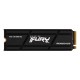 Накопичувач SSD M.2 Kingston FURY Renegade with Heatsink 2TB 2280 NVMe PCIe Gen 4.0 x4 3D TLC NAND (SFYRDK/2000G)