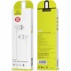 Навушники Usams EP-37 In-ear Plastic Earphone 1.2M White (HSEP3702)