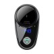АЗП з FM-модулятором Baseus Locomotive Wireless MP3 Vehicle Charger Black (CCALL-RH01)