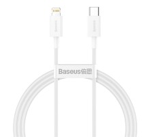 Кабель Baseus Superior Series Type-C to IP PD 20W 1m White (CATLYS-A02)