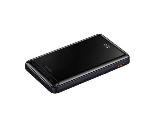 Зовнішній акумулятор Baseus Magnetic Bracket Wireless Fast Charge Power Bank 10000mAh 20W Blue (PPCX000203) Зовнішній акумулятор Baseus Magnetic Bracket Wireless Fast Charge Power Bank 10000mAh 20W Blue (PPCX000203)