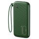 Зовнішній акумулятор Usams US-CD150 PB56 Power Bank with Lanyard 10000mah Dark Green (10KCD15003)