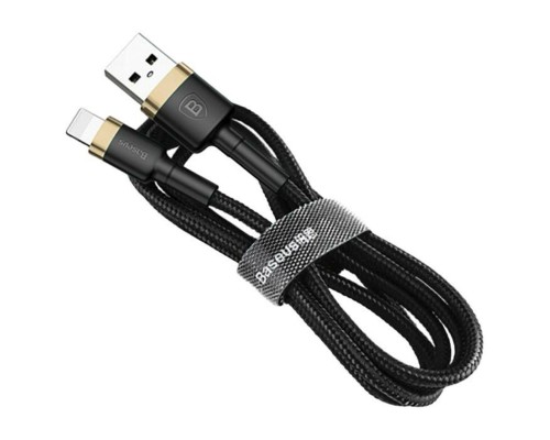 Кабель Baseus Cafule Cable USB For iP 2A 3m Gold+Black (CALKLF-RV1) Кабель Baseus Cafule Cable USB For iP 2A 3m Gold+Black (CALKLF-RV1)