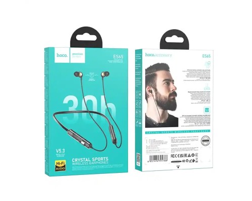 Бездротові навушники HOCO ES65 Dream sports BT earphones Black (6931474791788)