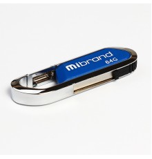 Флеш-накопичувач Mibrand USB 2.0 Aligator 64Gb Blue (MI2.0/AL64U7U)