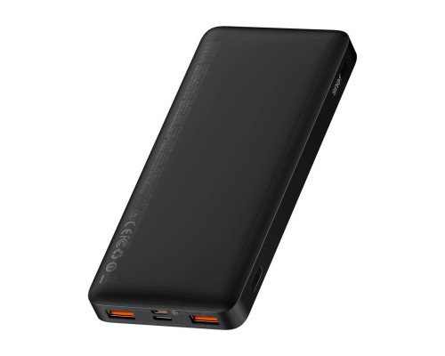 Зовнішній акумулятор Baseus Bipow Digital Display Fast Charge Power Bank 10000mAh 20W Black (PPBD050301) Зовнішній акумулятор Baseus Bipow Digital Display Fast Charge Power Bank 10000mAh 20W Black (PPBD050301)