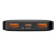 Зовнішній акумулятор Baseus Bipow Digital Display Fast Charge Power Bank 10000mAh 20W Black (PPBD050301)