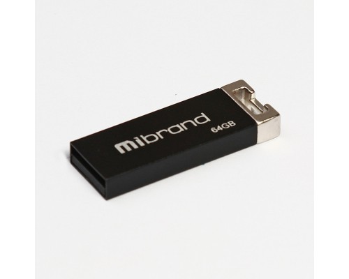 Флеш-накопичувач Mibrand USB 2.0 Chameleon 64Gb Black (MI2.0/CH64U6B)
