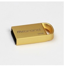Флеш-накопичувач Mibrand USB 2.0 Lynx 32Gb Gold (MI2.0/LY32M2G)