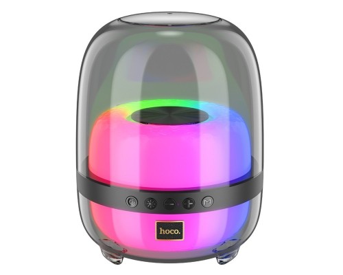 Портативна колонка HOCO BS58 Crystal colorful luminous BT speaker Magic Black Night (6942007600552) Портативна колонка HOCO BS58 Crystal colorful luminous BT speaker Magic Black Night (6942007600552)