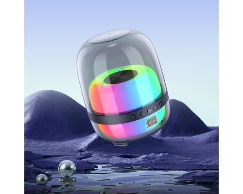 Портативна колонка HOCO BS58 Crystal colorful luminous BT speaker Magic Black Night (6942007600552) Портативна колонка HOCO BS58 Crystal colorful luminous BT speaker Magic Black Night (6942007600552)