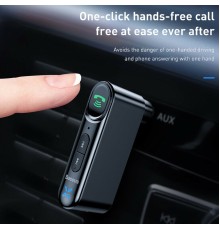 Bluetooth ресивер Baseus Qiyin AUX Car Bluetooth Receiver Black (WXQY-01)