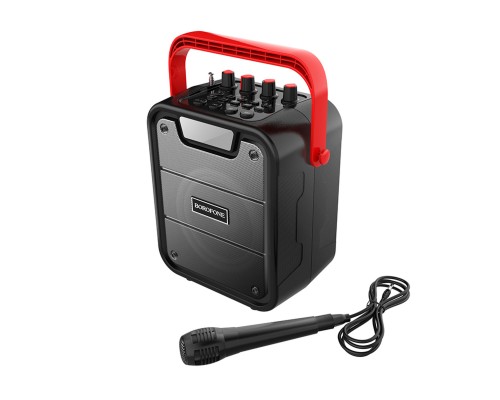 Портативна колонка BOROFONE BP7 Cool karaoke BT speaker Black (BP7B) Портативна колонка BOROFONE BP7 Cool karaoke BT speaker Black (BP7B)