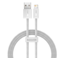 Кабель Baseus Dynamic Series Fast Charging Data Cable USB to iP 2.4A 1m White (CALD000402)