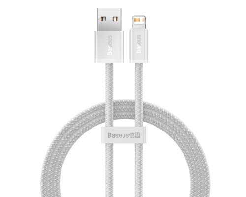 Кабель Baseus Dynamic Series Fast Charging Data Cable USB to iP 2.4A 1m White (CALD000402) Кабель Baseus Dynamic Series Fast Charging Data Cable USB to iP 2.4A 1m White (CALD000402)