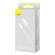 Кабель Baseus Dynamic Series Fast Charging Data Cable USB to iP 2.4A 1m White (CALD000402)