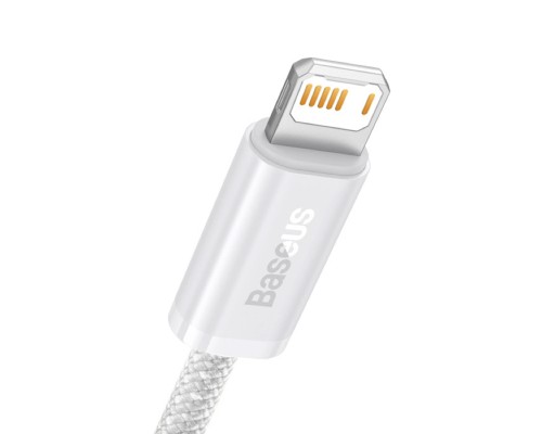 Кабель Baseus Dynamic Series Fast Charging Data Cable USB to iP 2.4A 1m White (CALD000402) Кабель Baseus Dynamic Series Fast Charging Data Cable USB to iP 2.4A 1m White (CALD000402)