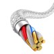 Кабель Baseus Dynamic Series Fast Charging Data Cable USB to iP 2.4A 1m White (CALD000402)