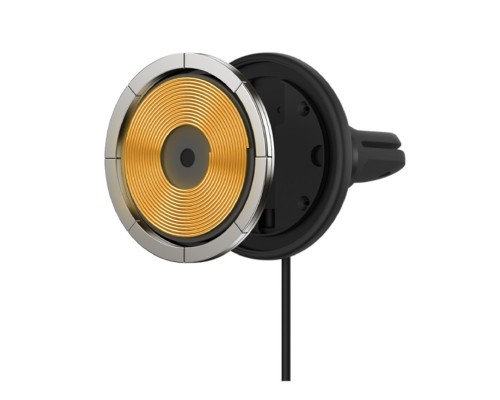 Тримач для мобiльного Baseus CW01 Magnetic Wireless Charging Car Mount 40W (Wireless Charging 15w+USB-A 25W) Black (SUCX040001) Тримач для мобiльного Baseus CW01 Magnetic Wireless Charging Car Mount 40W (Wireless Charging 15w+USB-A 25W) Black (SUCX040001)