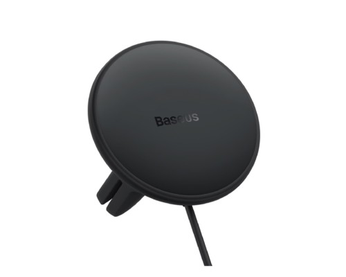 Тримач для мобiльного Baseus CW01 Magnetic Wireless Charging Car Mount 40W (Wireless Charging 15w+USB-A 25W) Black (SUCX040001) Тримач для мобiльного Baseus CW01 Magnetic Wireless Charging Car Mount 40W (Wireless Charging 15w+USB-A 25W) Black (SUCX040001)