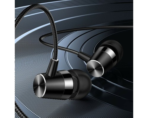 Навушники Usams EP-42 3.5mm In-ear Earphone 1.2m Black (SJ475HS01) Навушники Usams EP-42 3.5mm In-ear Earphone 1.2m Black (SJ475HS01)