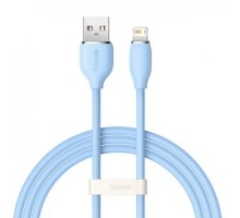 Кабель Baseus Jelly Liquid Silica Gel Fast Charging Data Cable USB to iP 2.4A 1.2m Blue (CAGD000003)