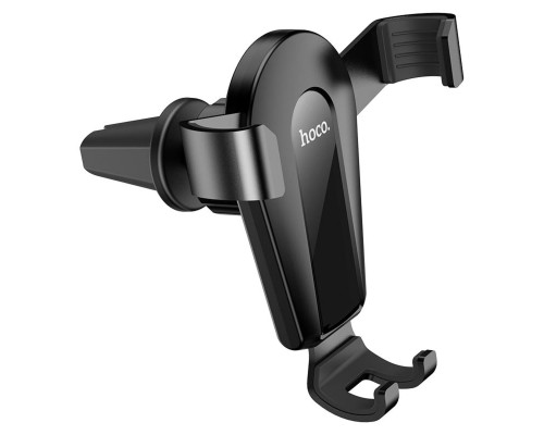 Тримач для мобільного HOCO CA92 Gold shield air outlet gravity holder Black (6931474753472) Тримач для мобільного HOCO CA92 Gold shield air outlet gravity holder Black (6931474753472)