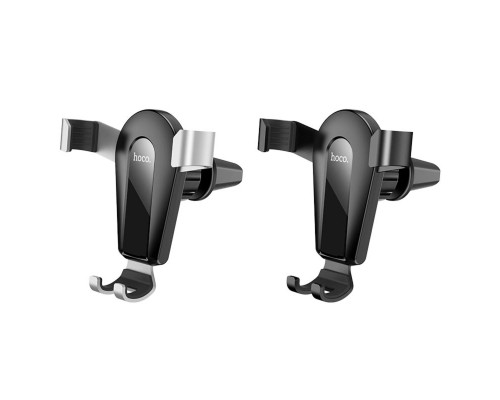 Тримач для мобільного HOCO CA92 Gold shield air outlet gravity holder Black (6931474753472) Тримач для мобільного HOCO CA92 Gold shield air outlet gravity holder Black (6931474753472)