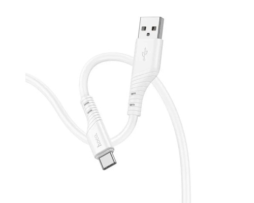 Кабель HOCO X97 Crystal color silicone charging data cable Type-C white (6931474799876) Кабель HOCO X97 Crystal color silicone charging data cable Type-C white (6931474799876)
