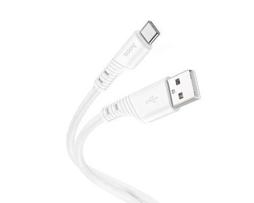 Кабель HOCO X97 Crystal color silicone charging data cable Type-C white (6931474799876) Кабель HOCO X97 Crystal color silicone charging data cable Type-C white (6931474799876)