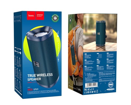 Портативна колонка HOCO HC4 Bella sports BT speaker Dark Blue (6931474742148) Портативна колонка HOCO HC4 Bella sports BT speaker Dark Blue (6931474742148)