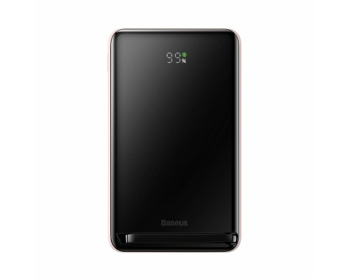 Зовнішній акумулятор Baseus Magnetic Bracket Wireless Fast Charge Power Bank 10000mAh 20W Pink (PPCX000204) Зовнішній акумулятор Baseus Magnetic Bracket Wireless Fast Charge Power Bank 10000mAh 20W Pink (PPCX000204)