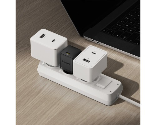 Мережевий зарядний пристрій Baseus Palm Fast Charger 1C 20W EU Cluster Black (P10111602113-00) Мережевий зарядний пристрій Baseus Palm Fast Charger 1C 20W EU Cluster Black (P10111602113-00)