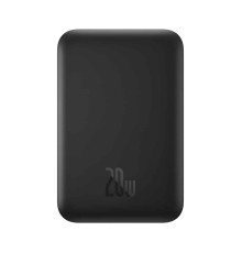 Зовнішній акумулятор Baseus Magnetic Wireless Charging Power bank 6000mAh 20W With Cable Black (PPCX020001)
