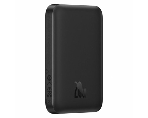 Зовнішній акумулятор Baseus Magnetic Wireless Charging Power bank 6000mAh 20W With Cable Black (PPCX020001) Зовнішній акумулятор Baseus Magnetic Wireless Charging Power bank 6000mAh 20W With Cable Black (PPCX020001)