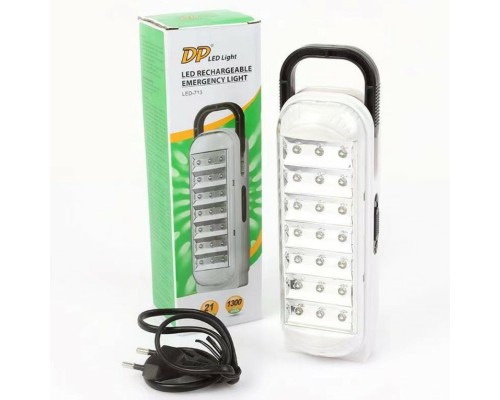 Світлодіодна лампа на акумуляторах бренду DP LED-713 (LED-713) Світлодіодна лампа на акумуляторах бренду DP LED-713 (LED-713)