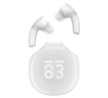 Бездротові навушники ACEFAST T9 Crystal (Air) color bluetooth earbuds Porcelain White (6974316282549)