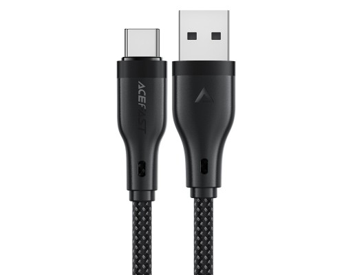 Кабель ACEFAST C8-04 USB-A to USB-C charging data cable Black (6974316282693) Кабель ACEFAST C8-04 USB-A to USB-C charging data cable Black (6974316282693)