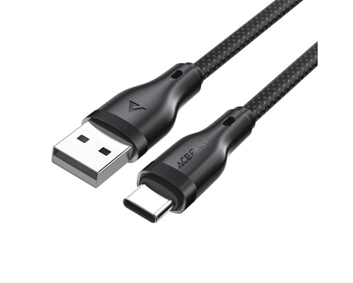 Кабель ACEFAST C8-04 USB-A to USB-C charging data cable Black (6974316282693) Кабель ACEFAST C8-04 USB-A to USB-C charging data cable Black (6974316282693)