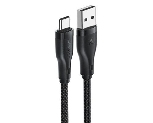 Кабель ACEFAST C8-04 USB-A to USB-C charging data cable Black (6974316282693) Кабель ACEFAST C8-04 USB-A to USB-C charging data cable Black (6974316282693)