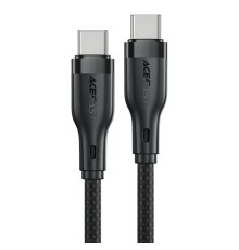 Кабель ACEFAST C8-03 USB-C to USB-C charging data cable Black (6974316282716)