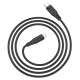 Кабель ACEFAST C3-01 Type-C to iP 3A, 30W, TPE, TPE connectors, Black (6974316280804)