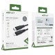 Кабель ACEFAST C3-01 Type-C to iP 3A, 30W, TPE, TPE connectors, Black (6974316280804)