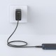 Кабель ACEFAST C3-01 Type-C to iP 3A, 30W, TPE, TPE connectors, Black (6974316280804)