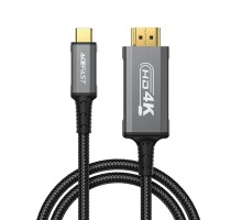 Кабель ACEFAST C1-10 USB-C to HDTV aluminum alloy connectors HD video cable Black (6974316283362)