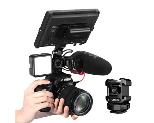 Адаптер кронштейн Ulanzi Vijim metal Triple Cold Shoe Mount (UV-2132 PT-12) (2132) Адаптер кронштейн Ulanzi Vijim metal Triple Cold Shoe Mount (UV-2132 PT-12) (2132)