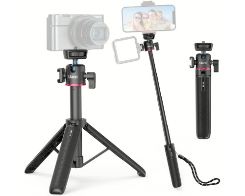 Штатив Ulanzi Vijim MT-73 55CM Tripod with 1/4 Cold Shoe (UV-T048GBB1 MT-73) (UV-T048GBB1) Штатив Ulanzi Vijim MT-73 55CM Tripod with 1/4 Cold Shoe (UV-T048GBB1 MT-73) (UV-T048GBB1)