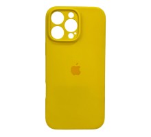 Чохол для смартфона Silicone Full Case AA Camera Protect for Apple iPhone 16 Pro 56,Sunny Yellow (FullAAi16P-56)